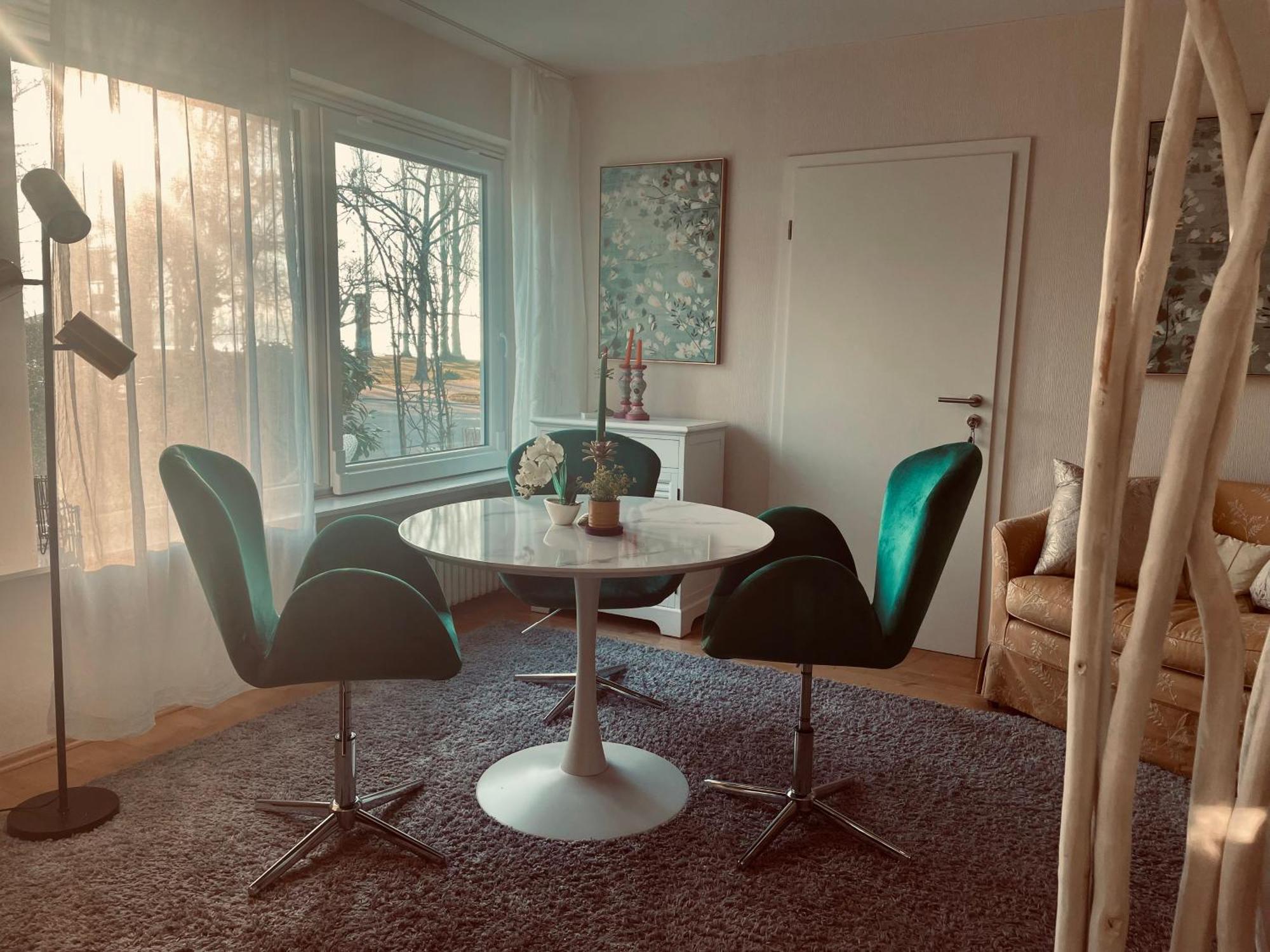 קרסברון אם בודנזי Ferienwohnung Louise 50 M Zum See מראה חיצוני תמונה