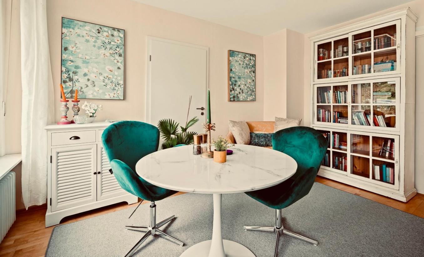 קרסברון אם בודנזי Ferienwohnung Louise 50 M Zum See מראה חיצוני תמונה
